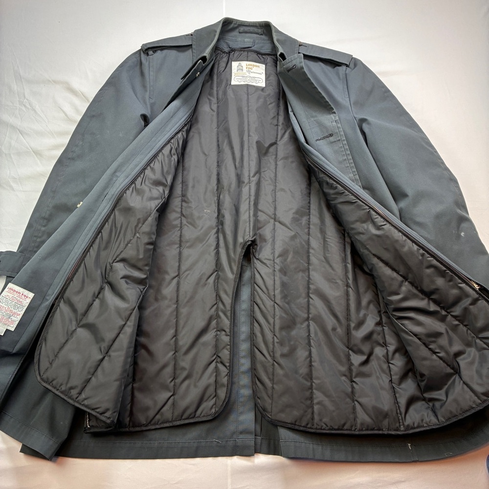 VTG London Fog Trench Coat - Picture 14 of 16